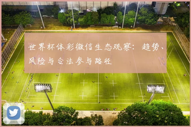 世界杯体彩微信生态观察:趋势、风险与合法参与路径